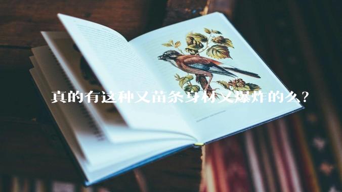 真的有这种又苗条身材又爆炸的么？