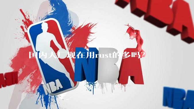 国内大厂现在用rust的多吗？